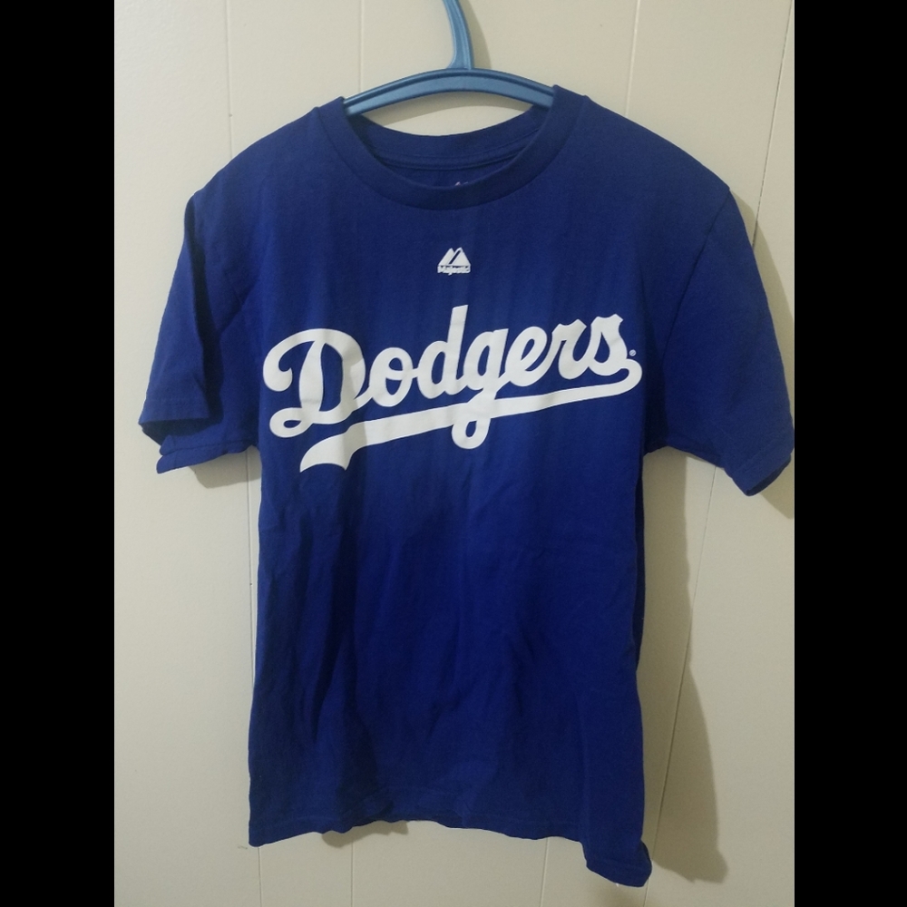 Dodgers women's Puig tshirt small